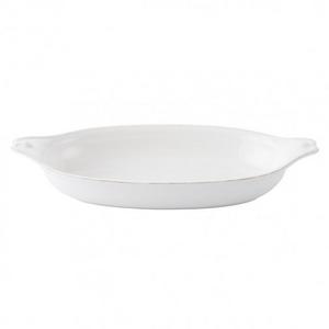 Juliska Berry & Thread Whitewash 17.25" Shallow Baker