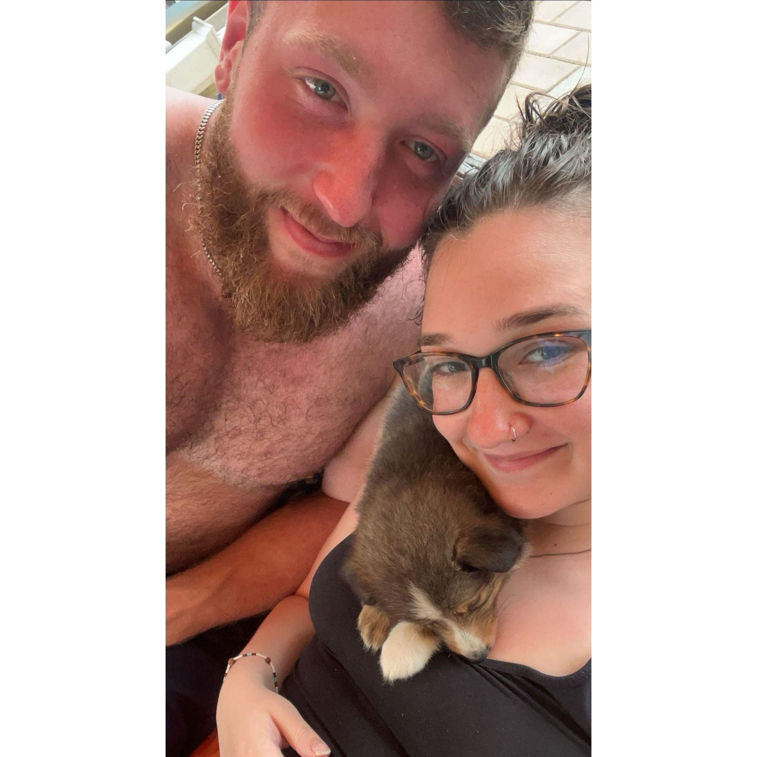 The day we adopted Bear!