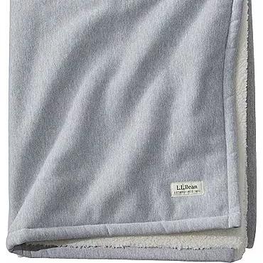 L.L.Bean 1912 Sweatshirt & Sherpa Throw