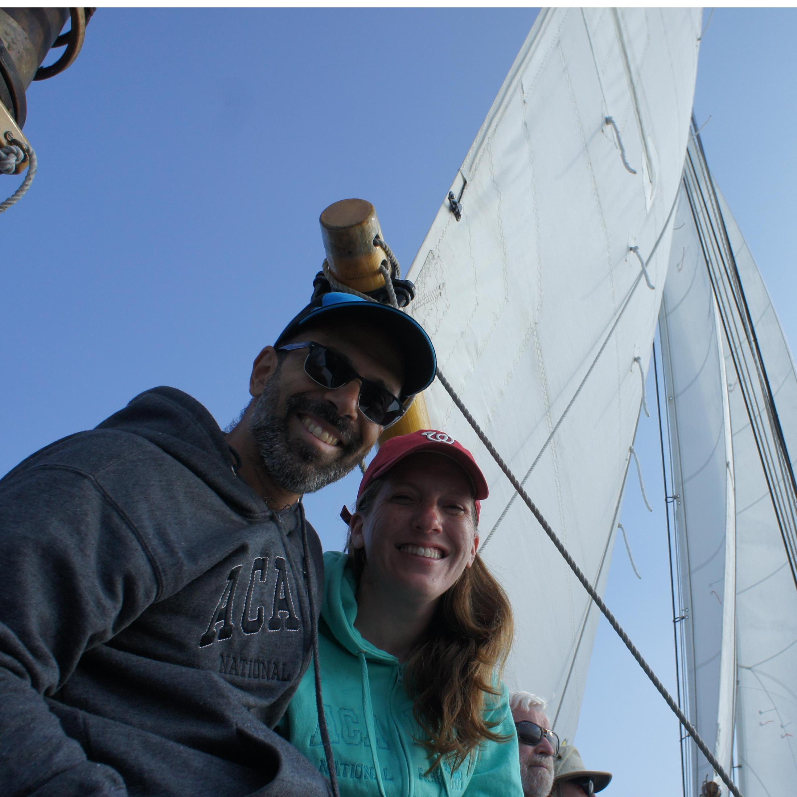 Sailboat ride in Maine