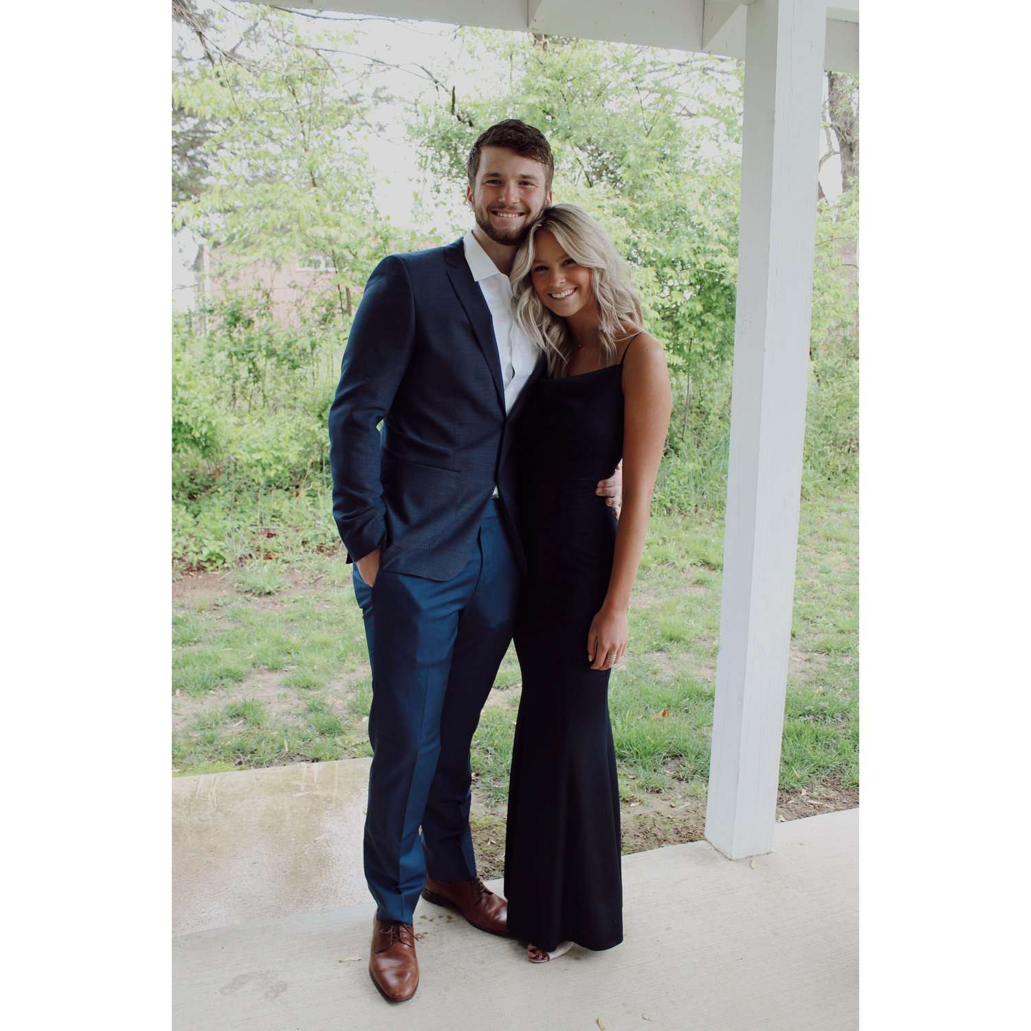 Carson's senior prom!