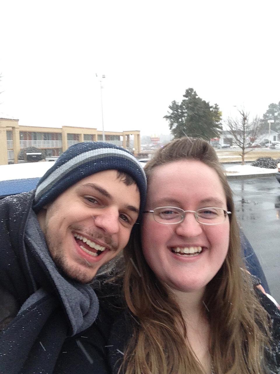 One of the first winters in SC together