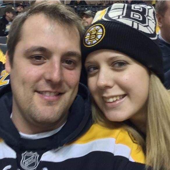 Bruins Game, 2014... we were babes