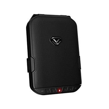 Vaultek LifePod Secure Waterproof Travel Case Rugged Electronic Lock Box Travel Organizer Portable Handgun Safe with Backlit Keypad