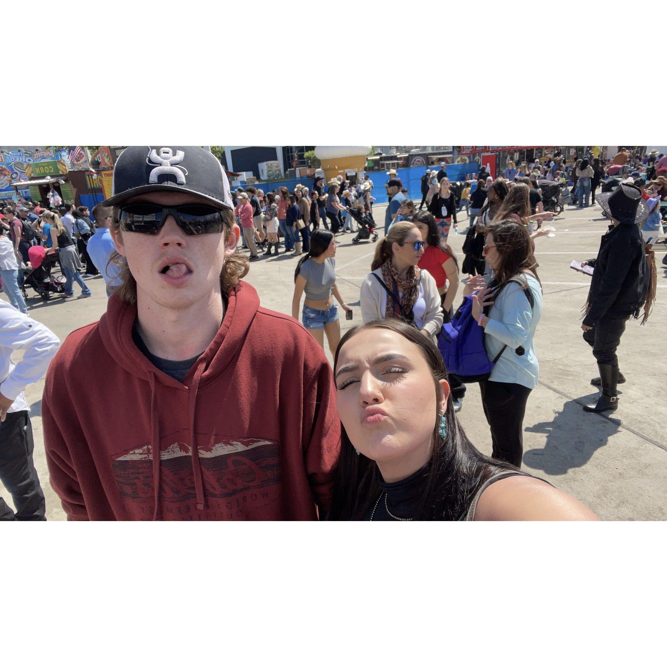 We saw John Pardi this night at the Rodeo 2024!