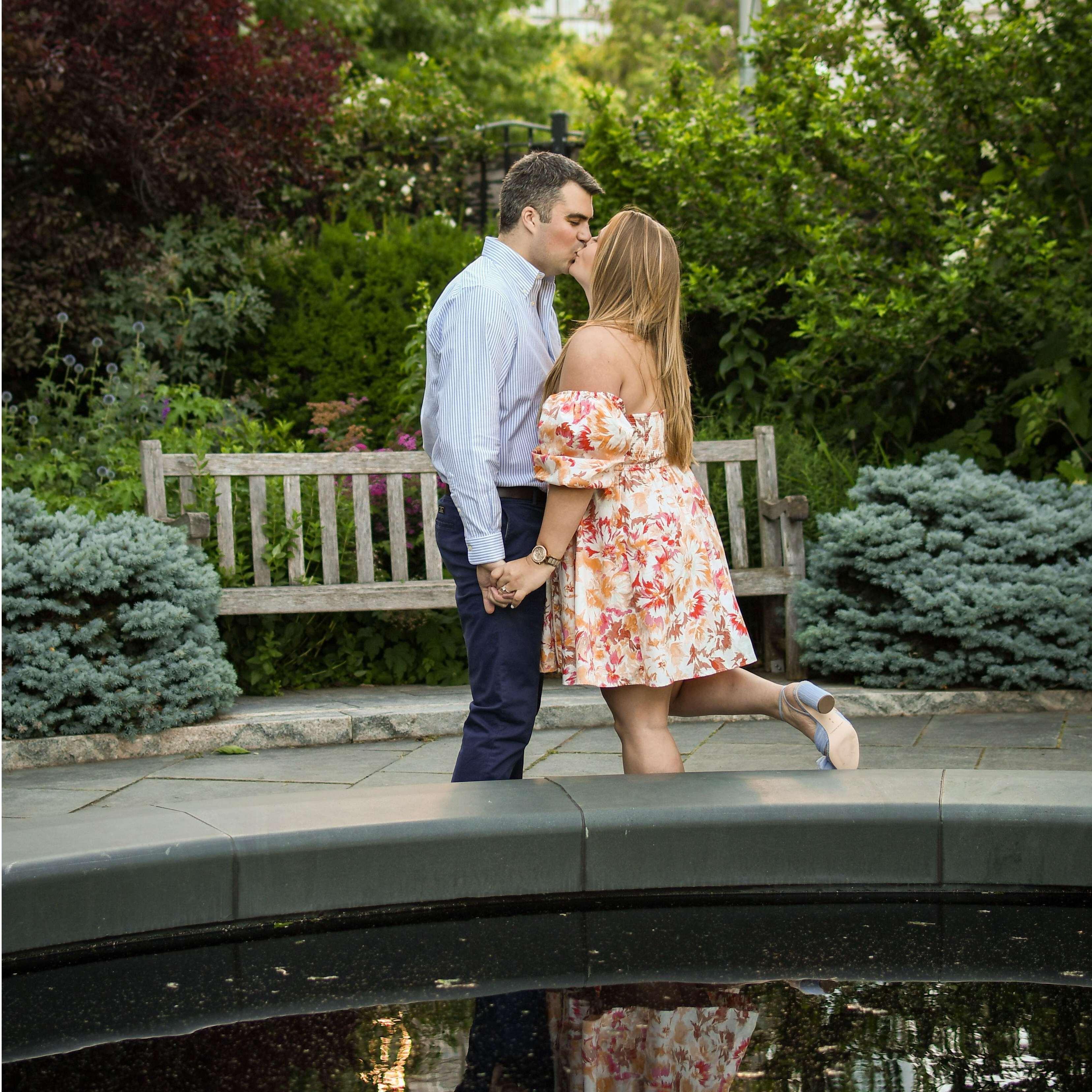 Engagement Photoshoot in Battery Park 6.18.22