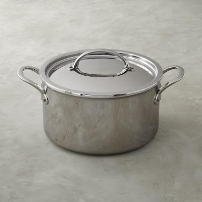 Thermo-Clad™ Stainless-Steel Stock Pot, 8-Qt. - Williams Sonoma