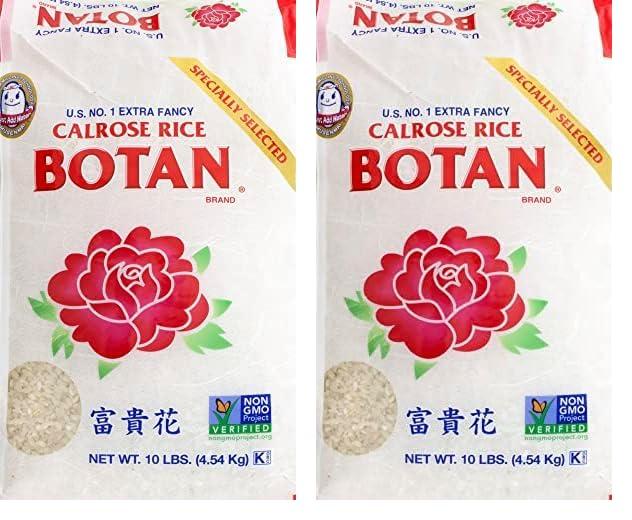 Botan, Musenmai Calrose Rice, 10 lb (Pack of 2)