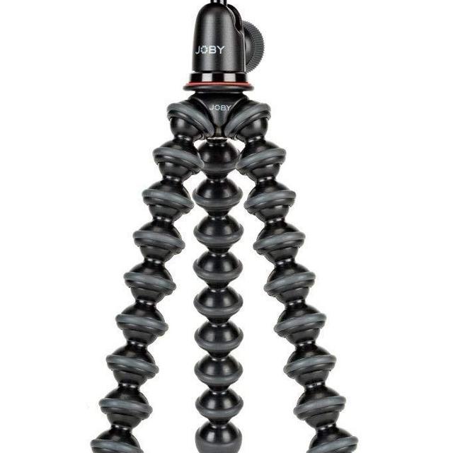 JOBY GorillaPod 1K Kit. Compact Tripod 1K Stand and Ballhead 1K for Compact Mirrorless Cameras or Devices up to 1k (2.2lbs). Black/Charcoal.