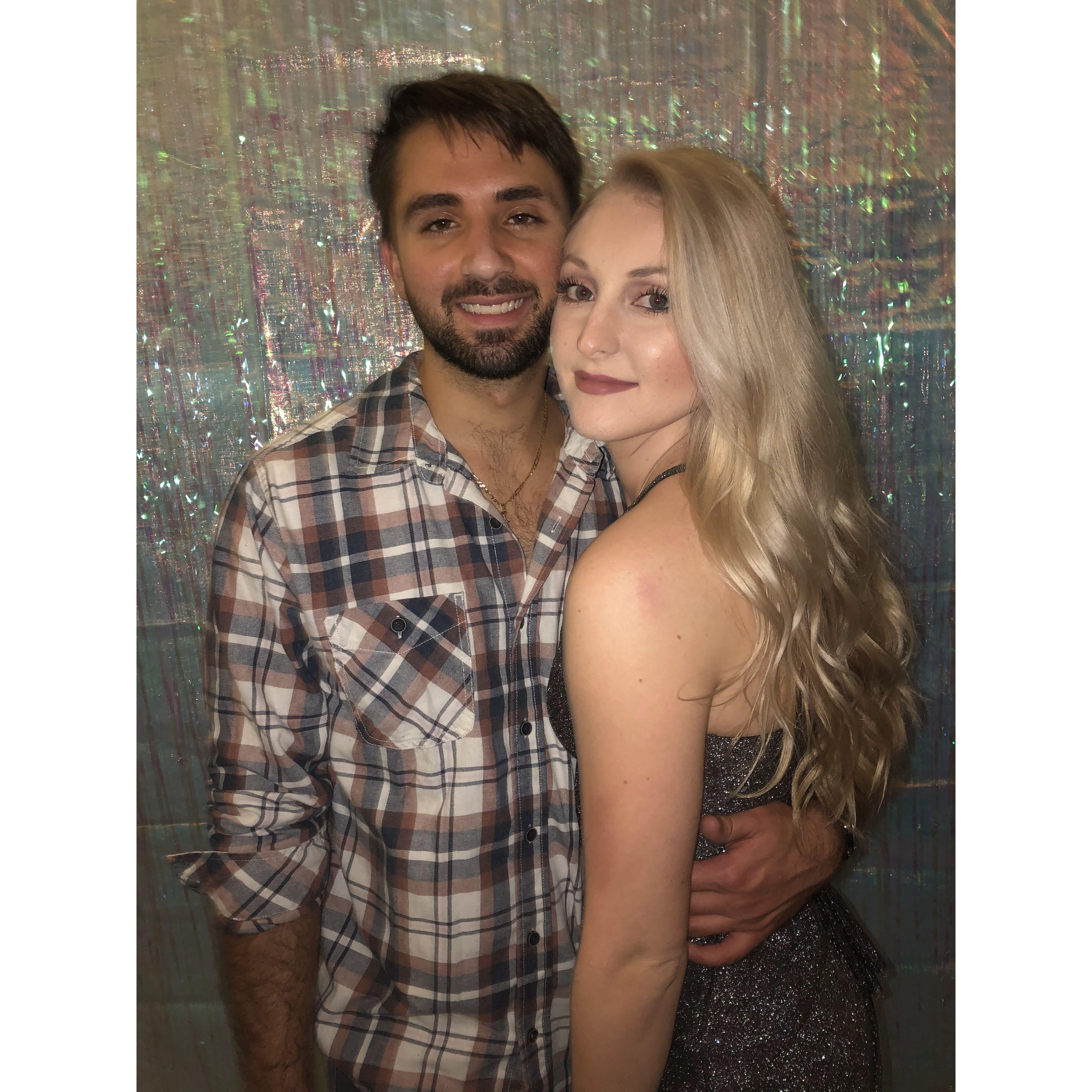 December 2020 -- Jared drove from Key West to Deland (nearly 9 hours) to spend New Year's with Emma and her roommates.