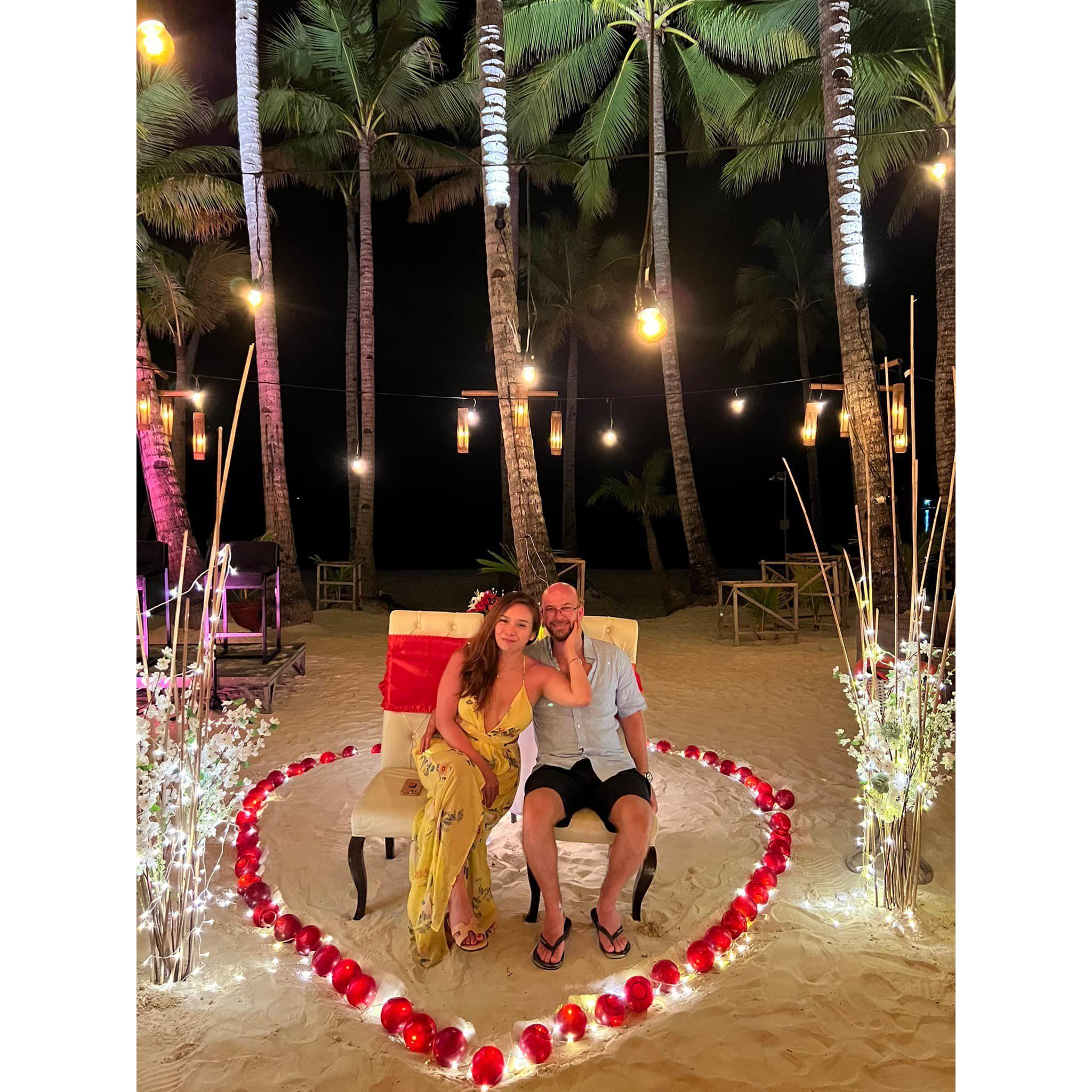 Our first out of the country trip together. He said I Love You first :P