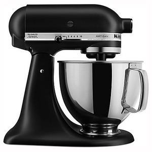 KitchenAid® Artisan® 5 qt. Stand Mixer in Matte Black