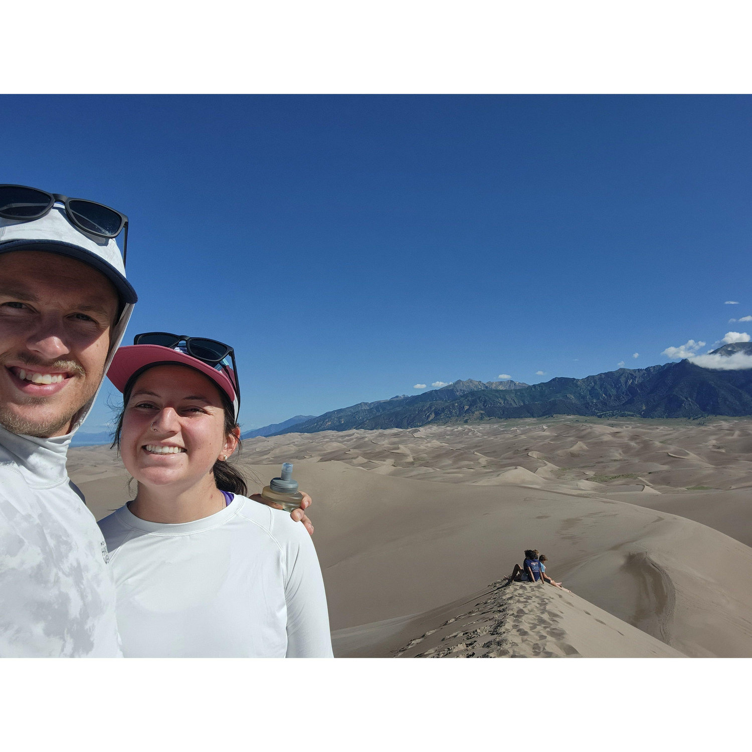 We ran down the dunes and shared lots of giggles in Sand Dunes National Park