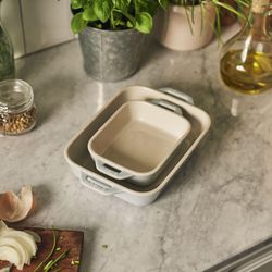 Staub, Rectangular 2-Piece Baking Dish Set | Zola