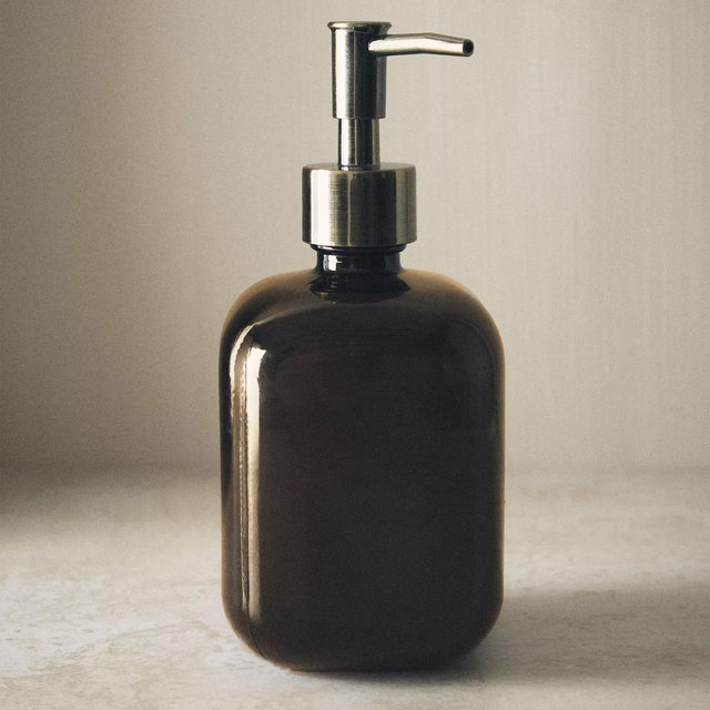 BROWN GLASS BATHROOM ACCESSORIES | Zara Home United States of America