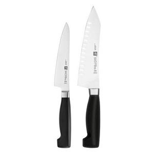 ZWILLING J.A. Henckels Four Star Rock & Chop 2-pc Knife Set
