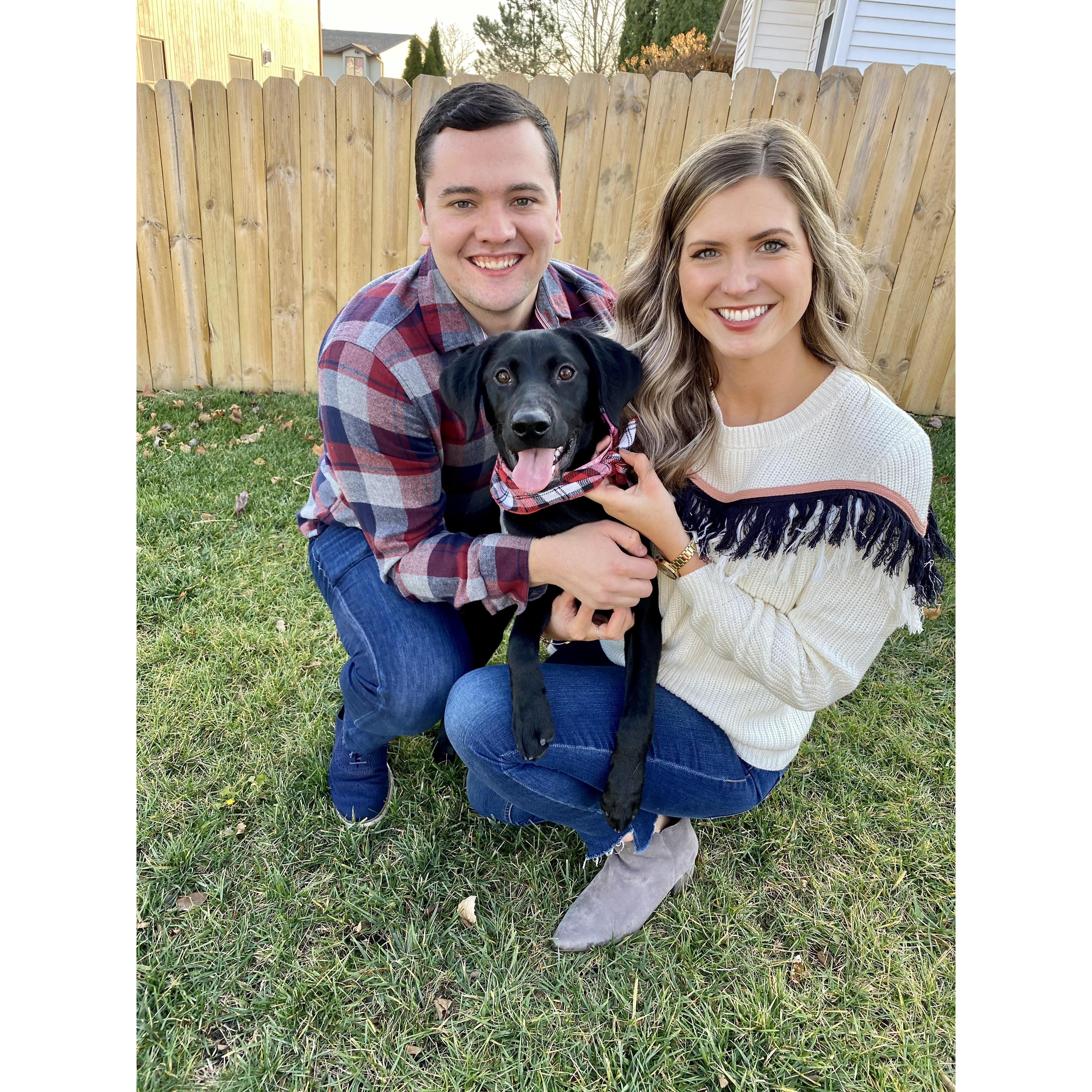 2020 - Our little family at Thanksgiving