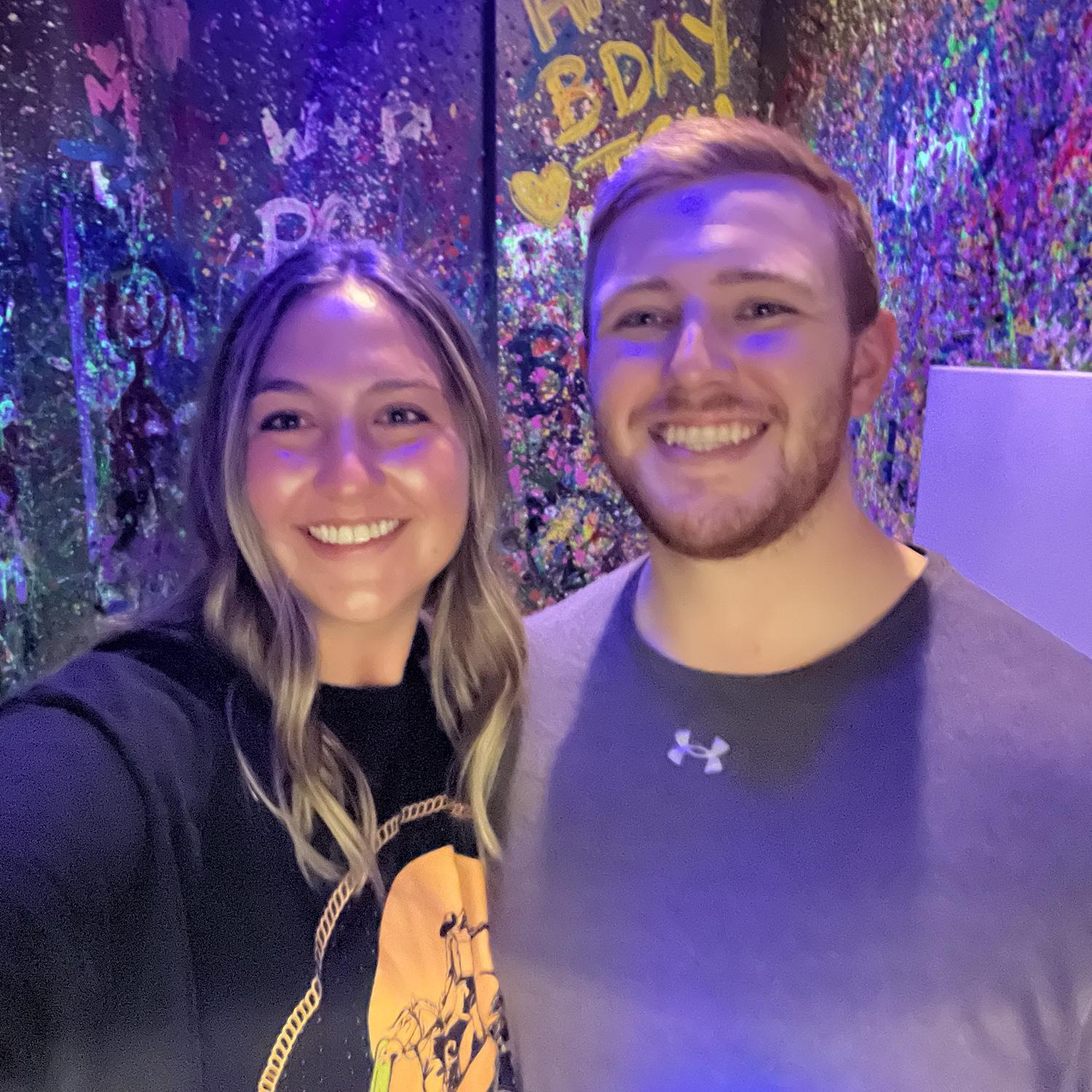 Had fun making splatter canvas art