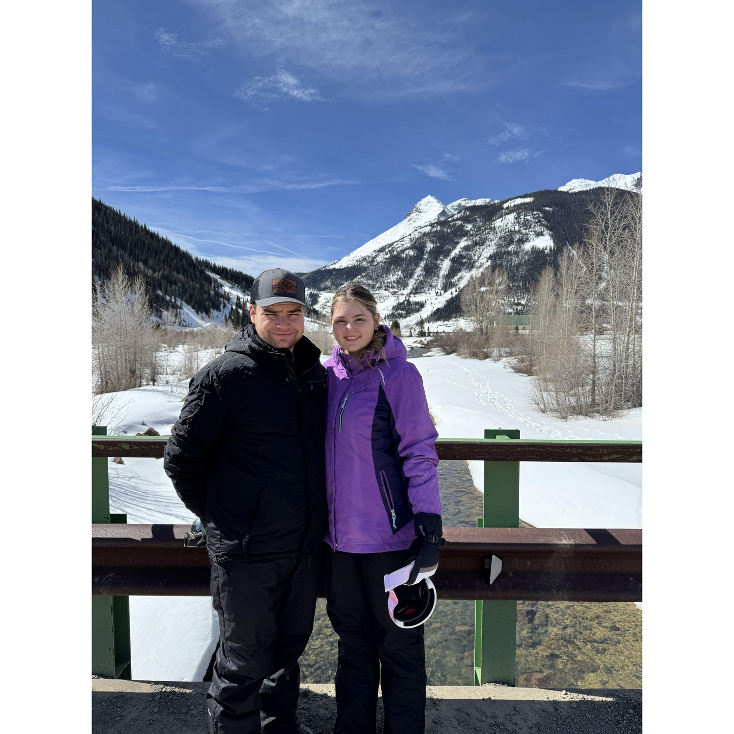 First Time Skiing; March 2025