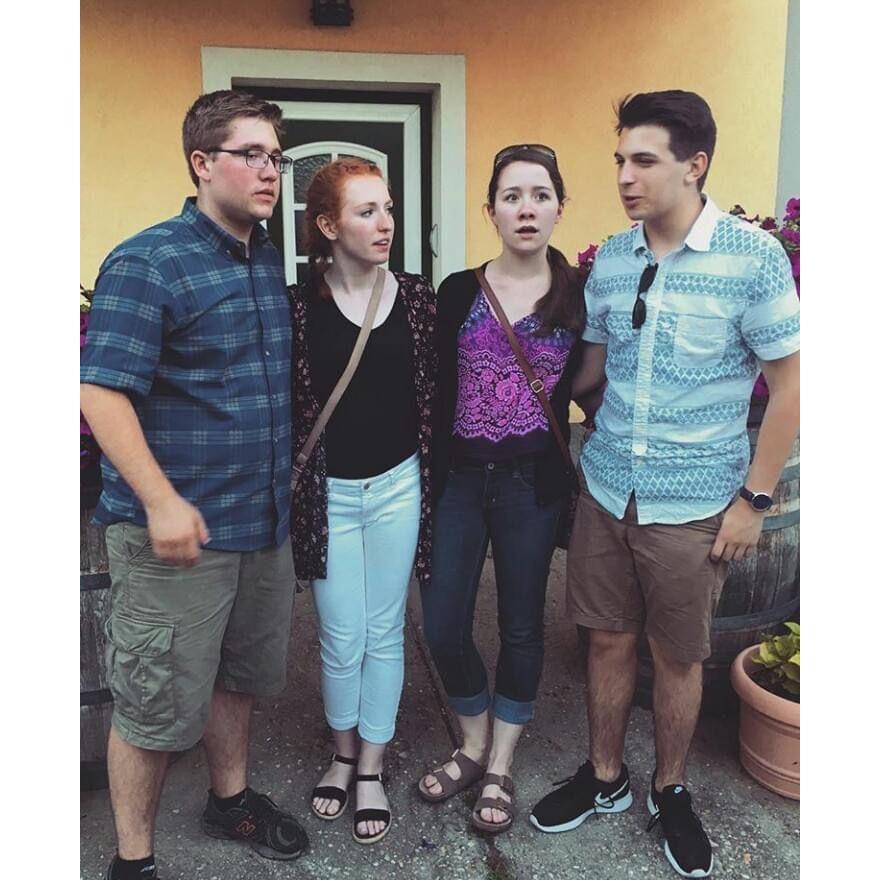 June 2016: RH Singers Europe Trip (Nick said something stupid right before the photo was taken)