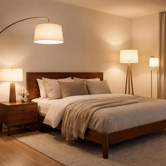 Bedroom Lighting Upgrade