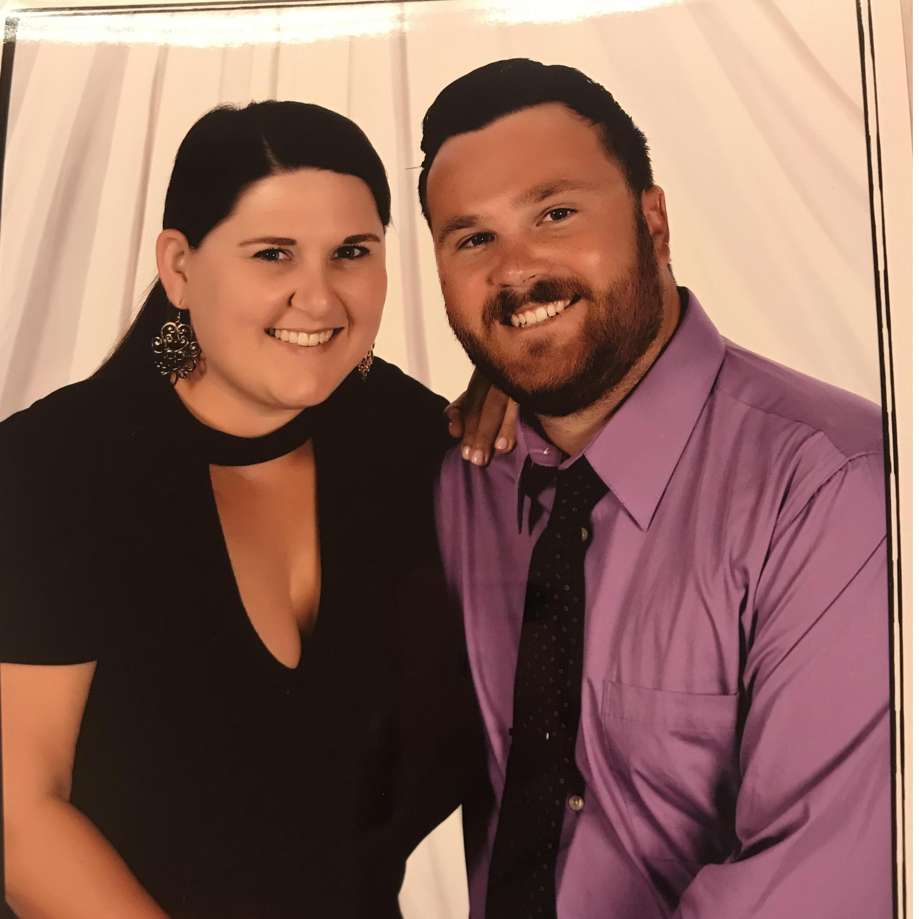 Formal night on our Caribbean cruise celebrating Garrick's mom's 60th!