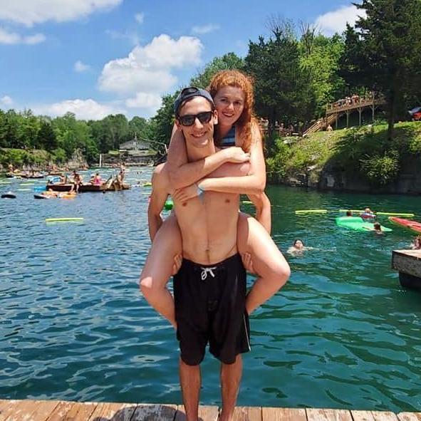 Back in the States, we kept in touch, and it wasn't long before Wynn was making regular visits to Cincinnati to visit. Here's our first lake day!