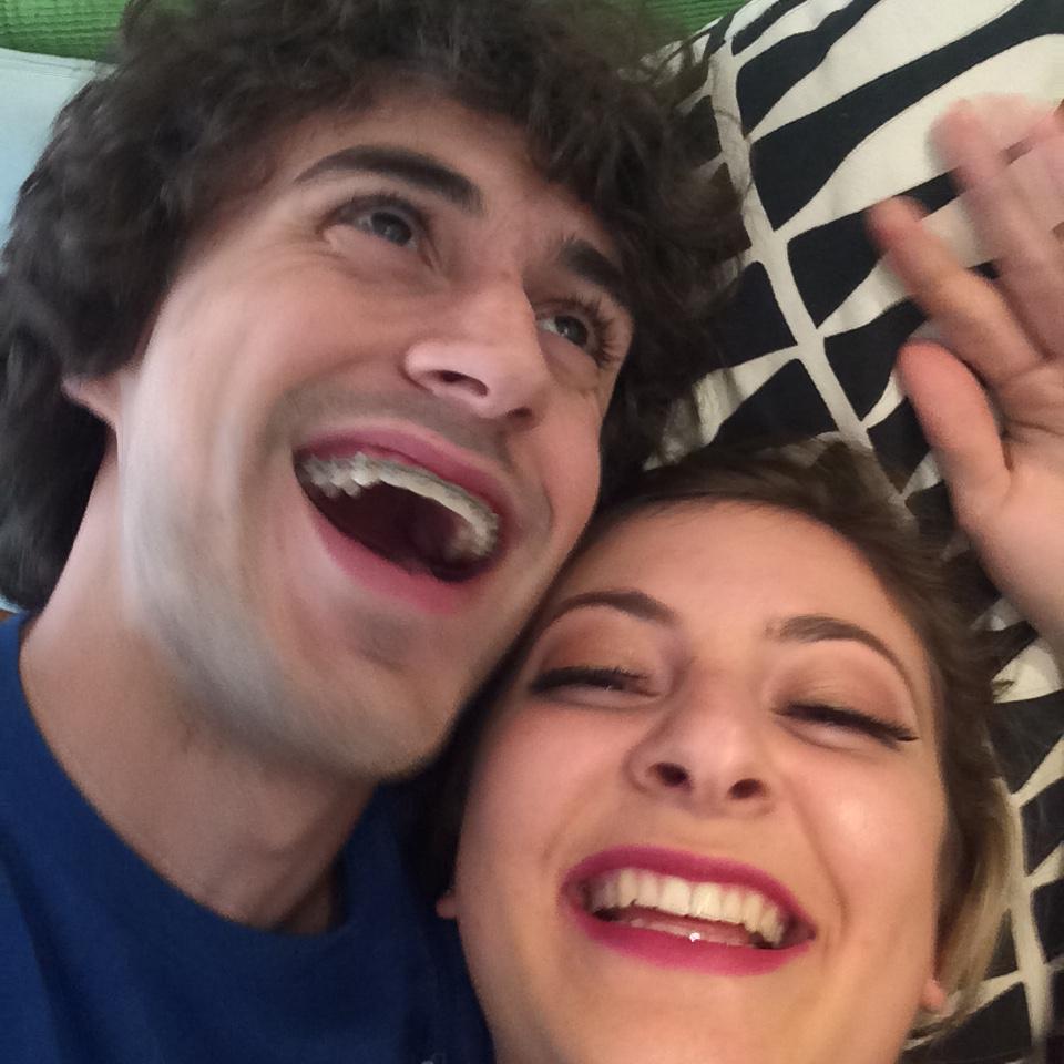 For one of Maya's school projects, she made Cole do her makeup. It went as well as could be expected.