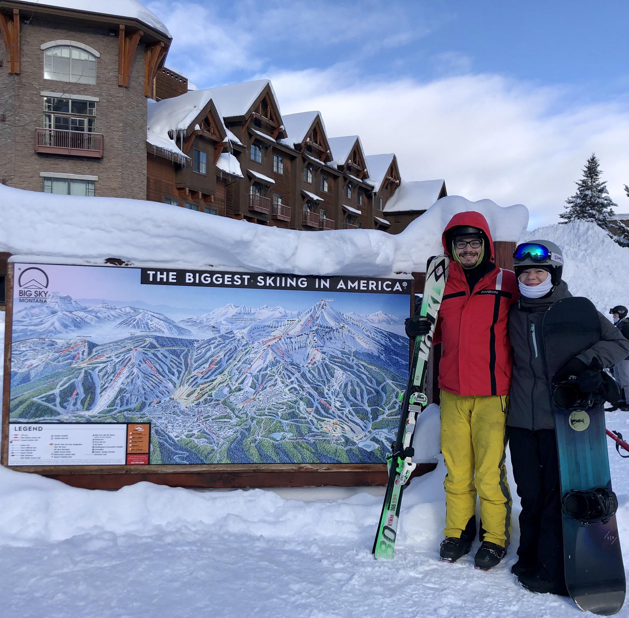 The best skiing of our lives.
Big Sky, MT