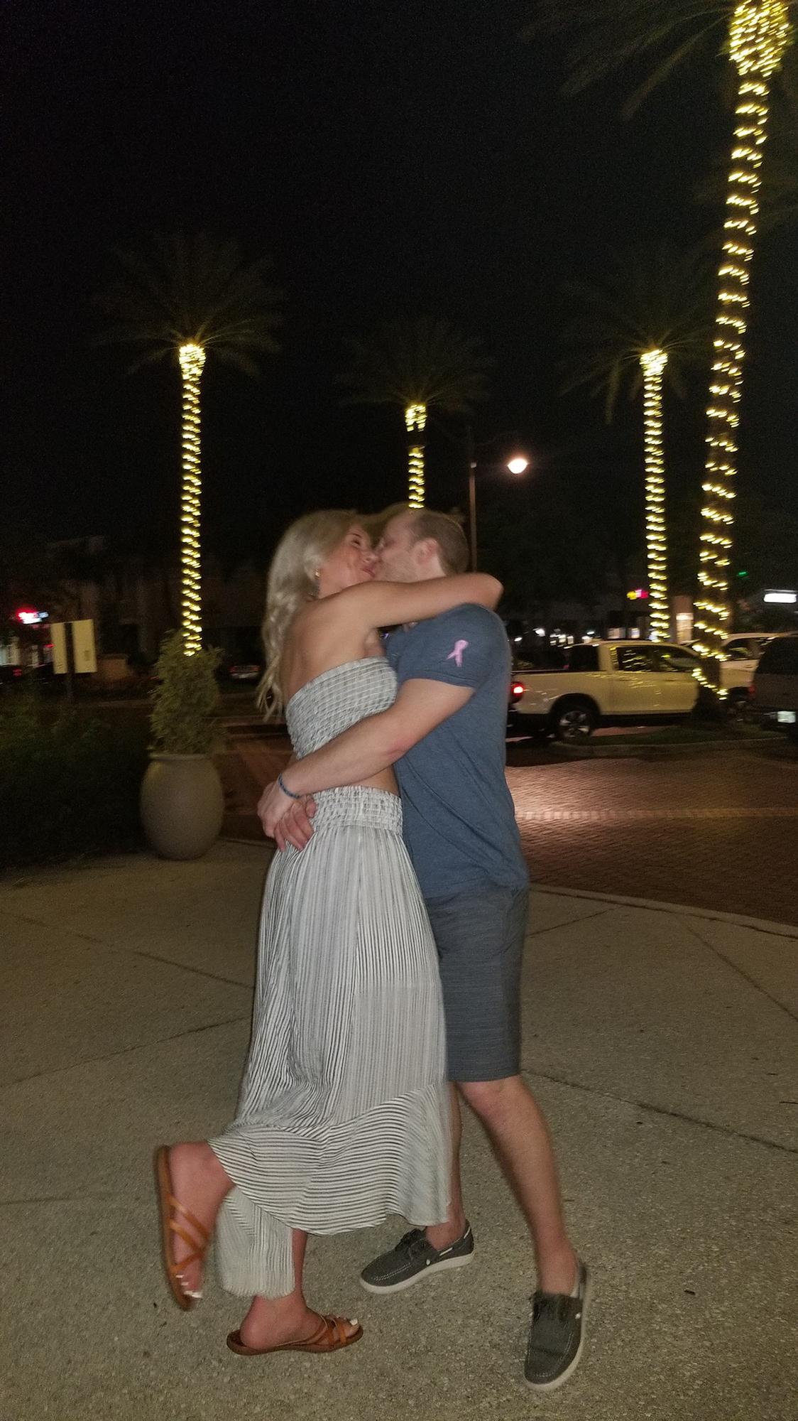 Our first time in Florida together. This was the first night we said I love you to eachother.