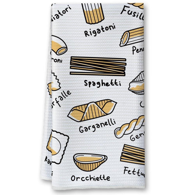 Gououoii Italian Kitchen Towels Italian Dish Towel Spaghetti Food Kitchen Decor 16x24 Inches