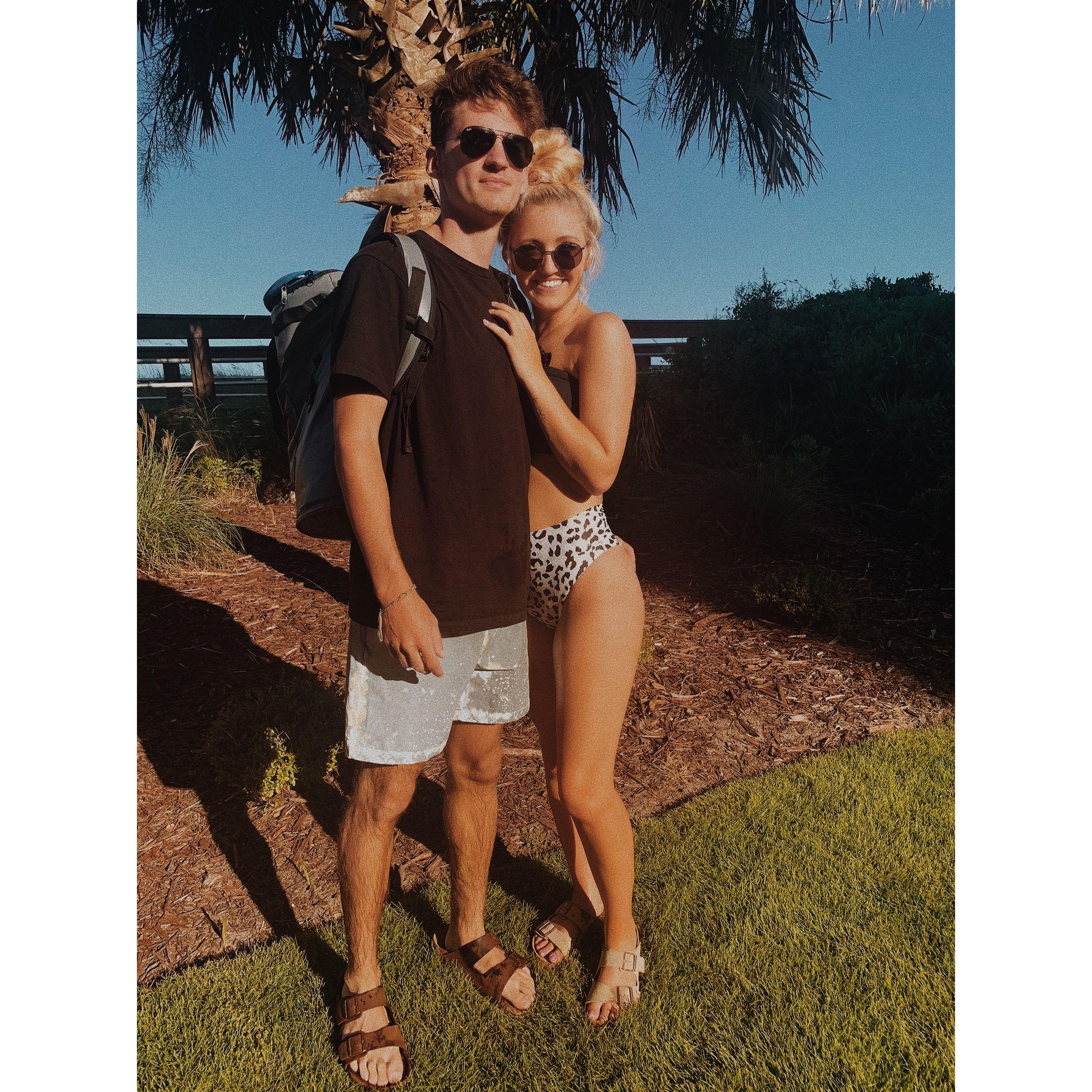 Quarantine beach trip!