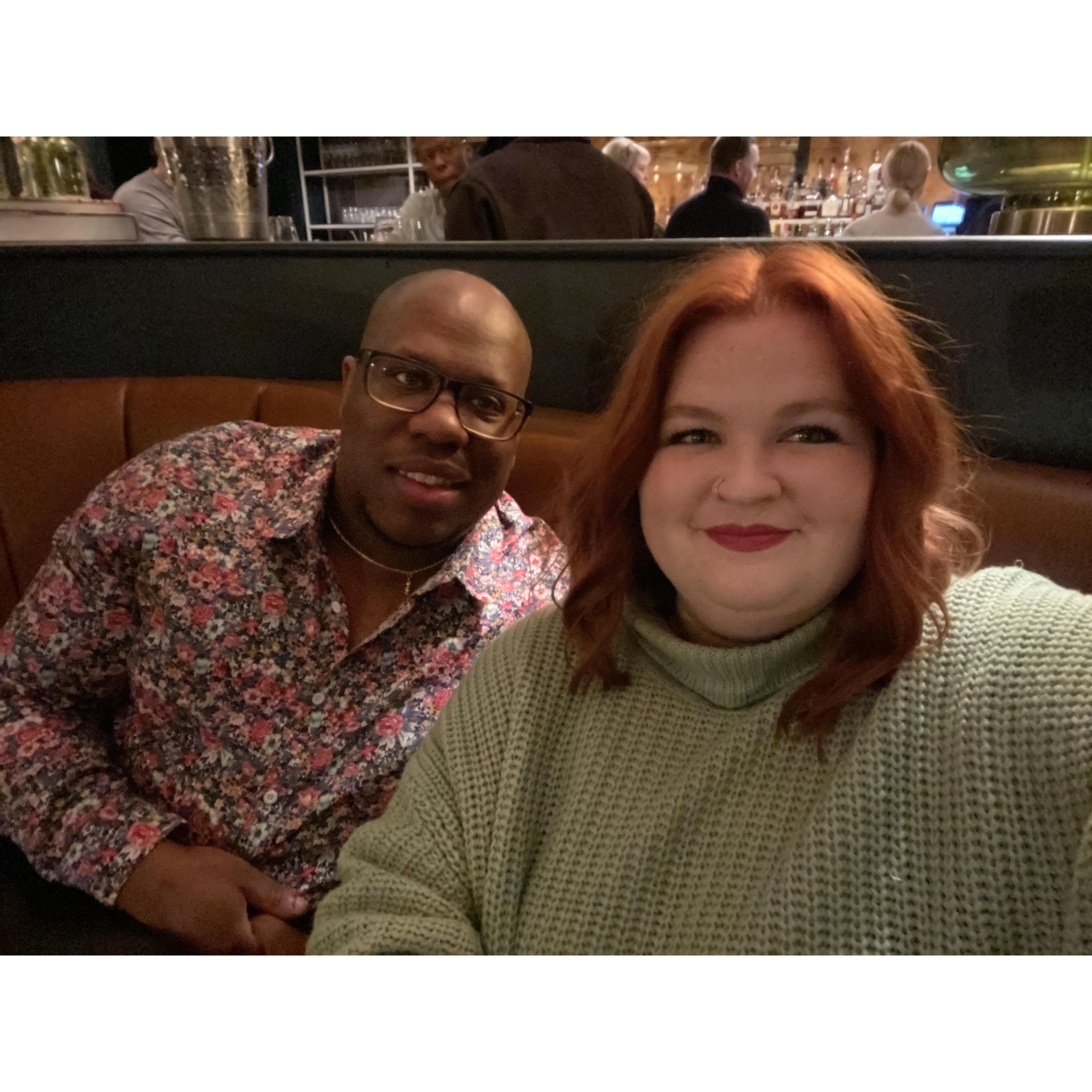 My Birthday and the night before Keith proposed!