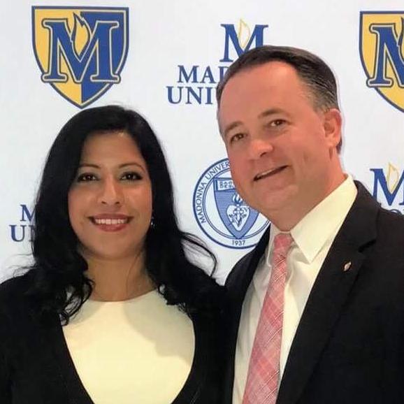 Madonna University function in 2016.