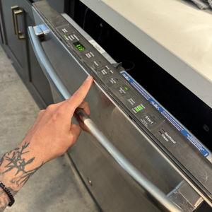 Dishwasher trim part
