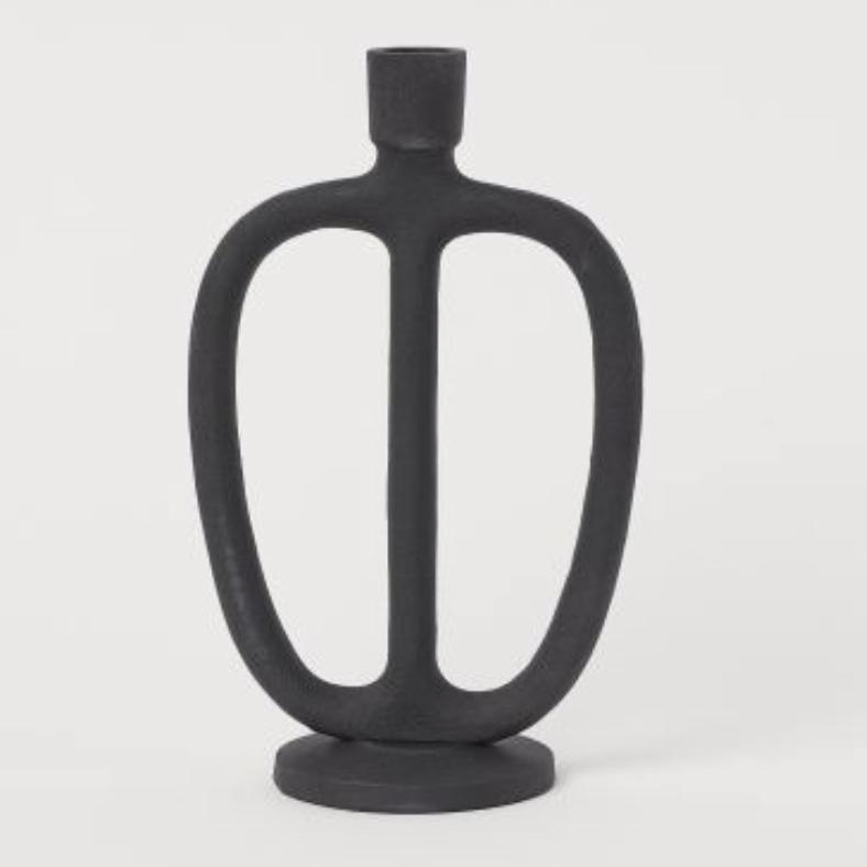 Tall Metal Candlestick