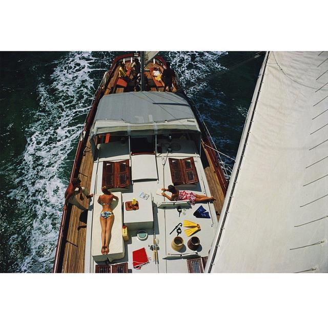 Slim Aarons "Deck Dwellers" Photograph