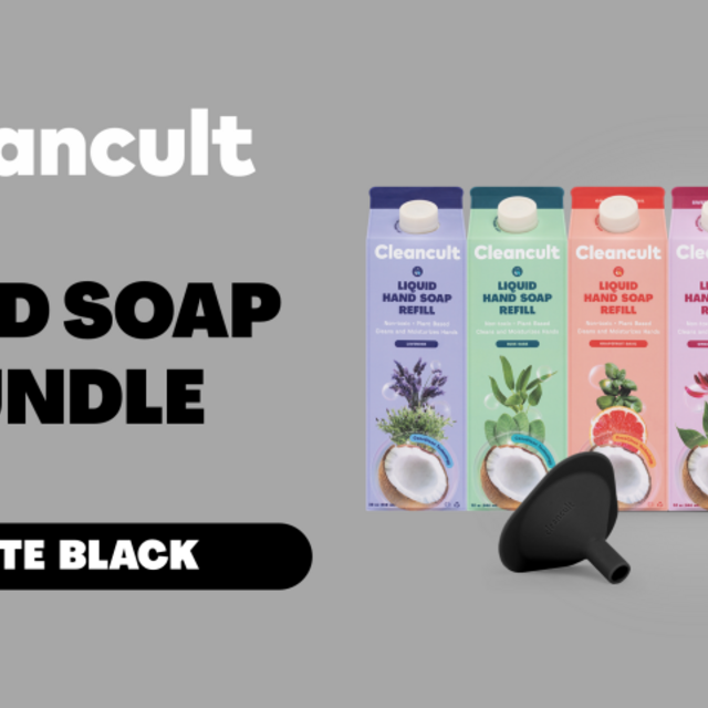 Complete Hand Soap Bundle - Matte Black