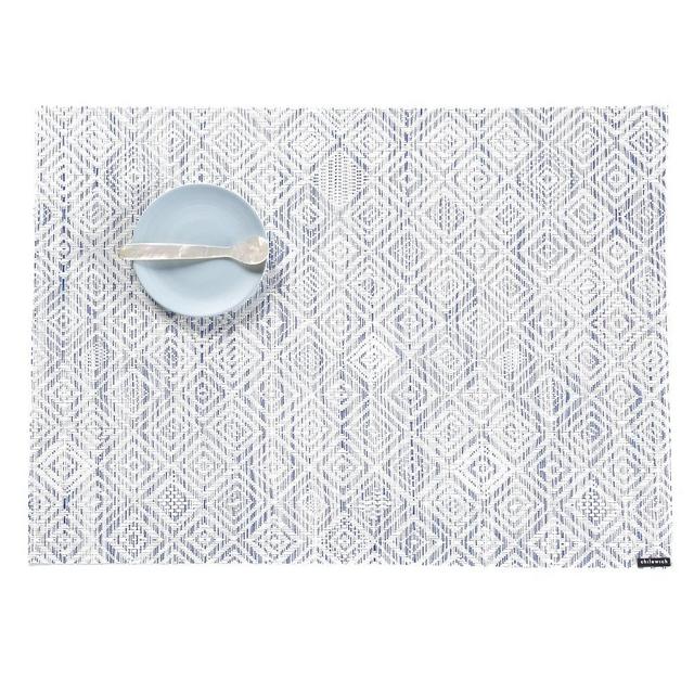 Chilewich Mosaic Placemats, Set of 4, Blue