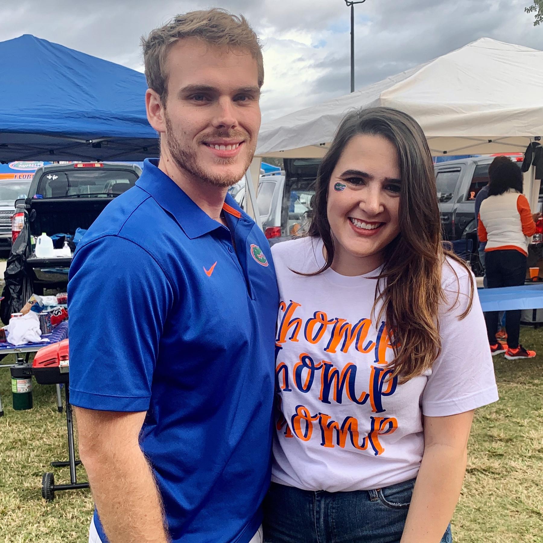 Tailgating Gator games is one of our favorite things to do!