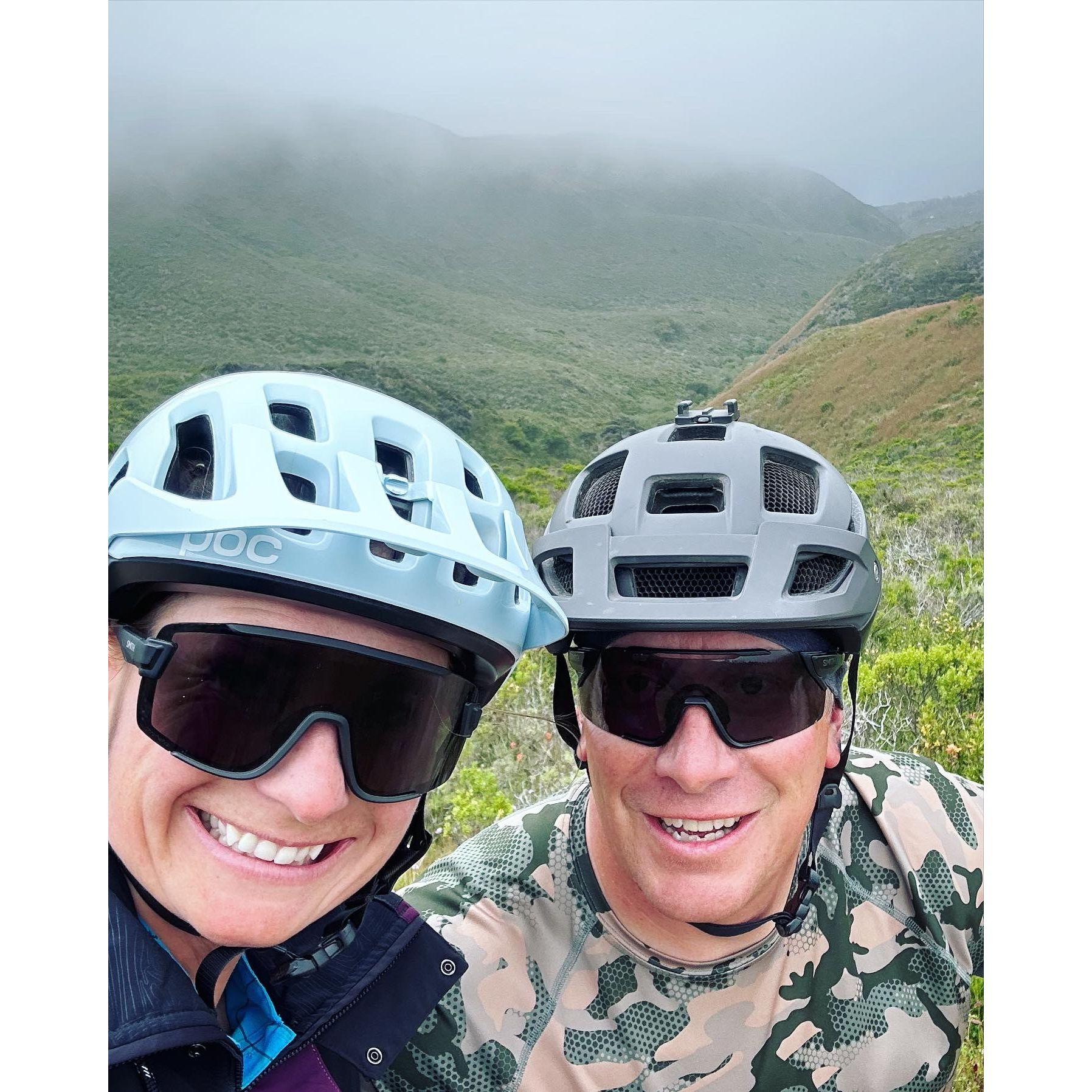 Biking in San Luis Obispo, CA.