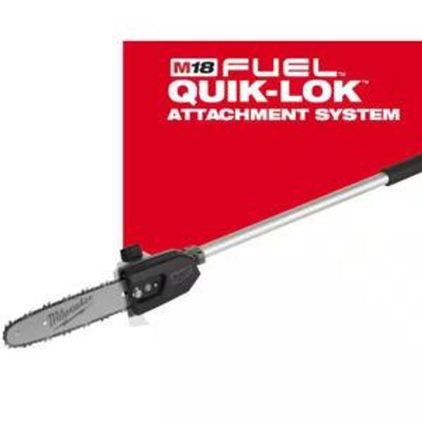 Milwaukee M18 FUEL QUIK-LOK 10 in. Pole Saw Attachment (Tool-Only) 49-16-2720