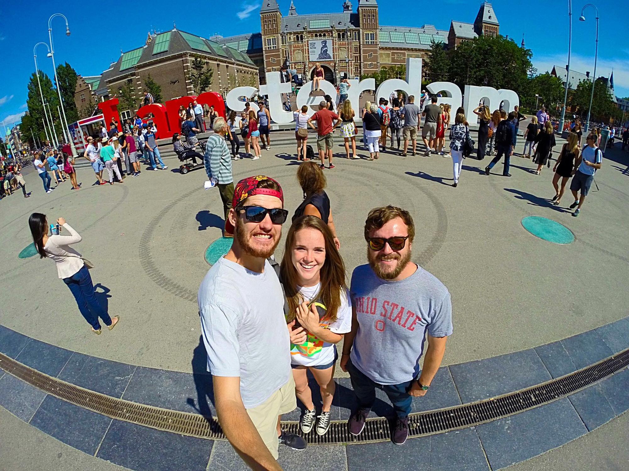 We ended our backpacking trip with 4 nights in Amsterdam.