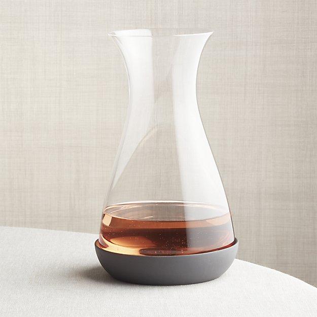 Glass Carafe with Cooling Base