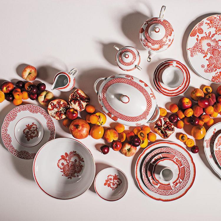 Vista Alegre, Coralina Soup Plate, Set of 4 | Zola