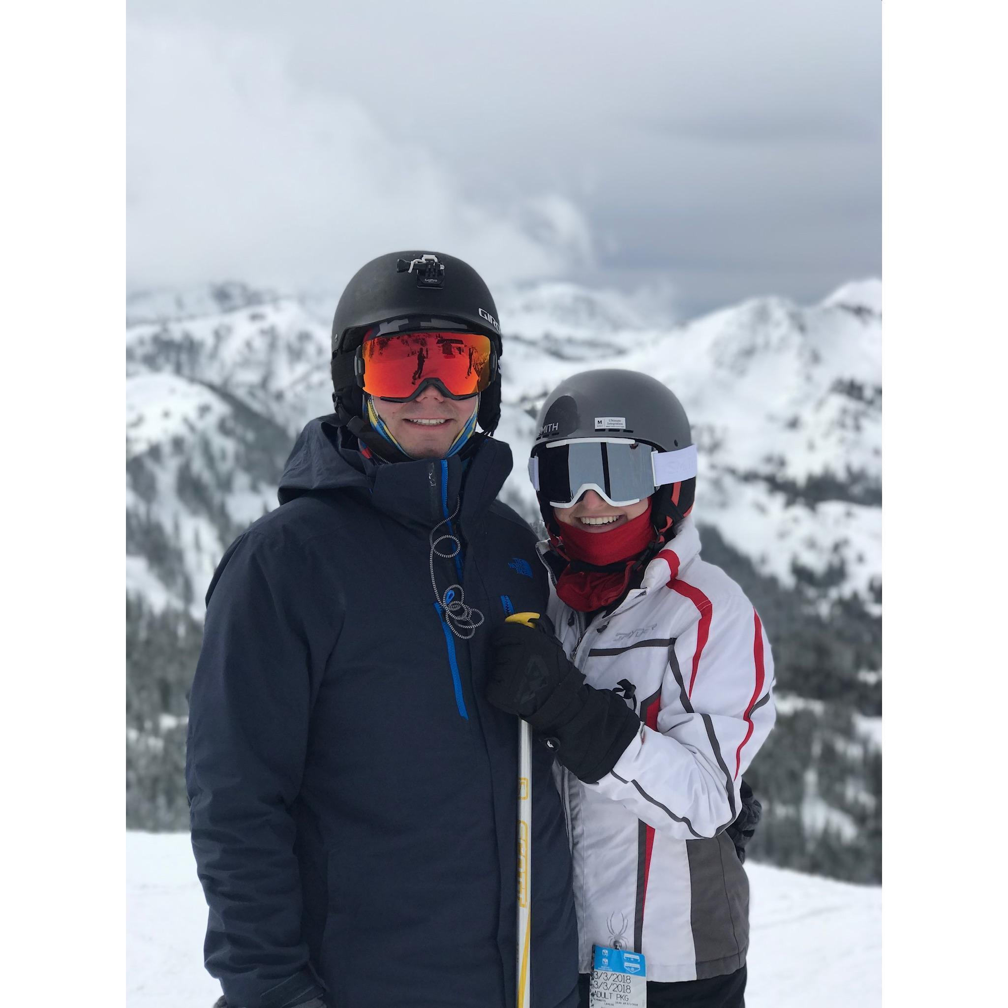 March 2019 - Skiing in Utah at Brighton Mt. and Snowbird Mt.