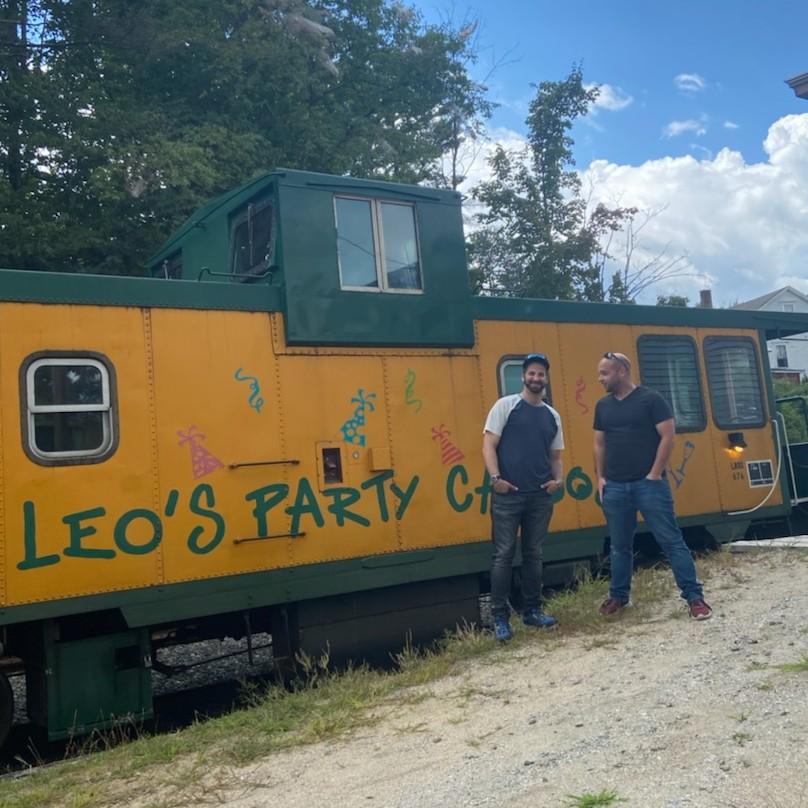 Aug. 22, 2020 - Joe loves trains. Shawn's grandfather owns a party caboose. This was guaranteed to be a great day!

Photo Credit: LeAnne Martinez