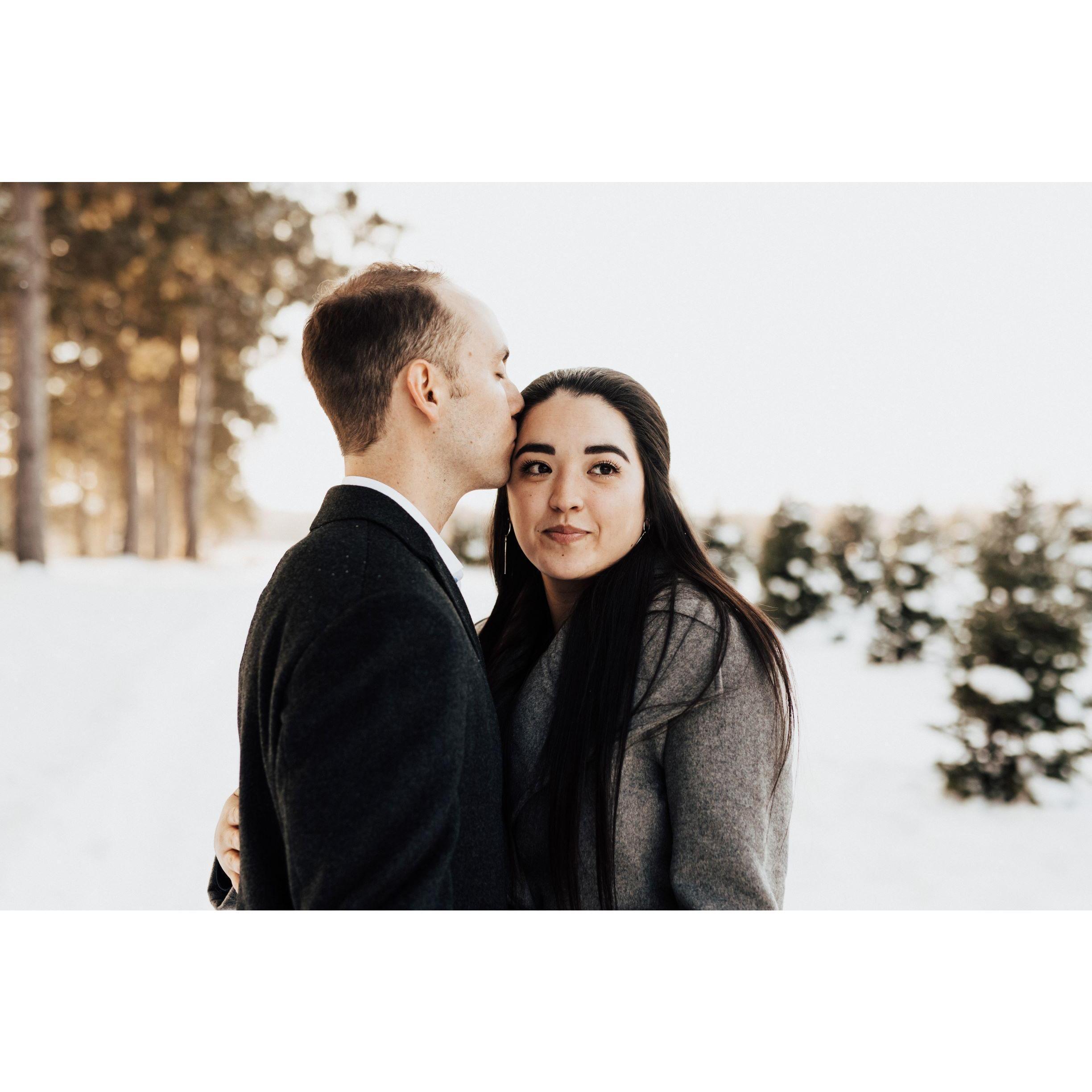 Engagement photos - Hansen Tree Farm (2021)