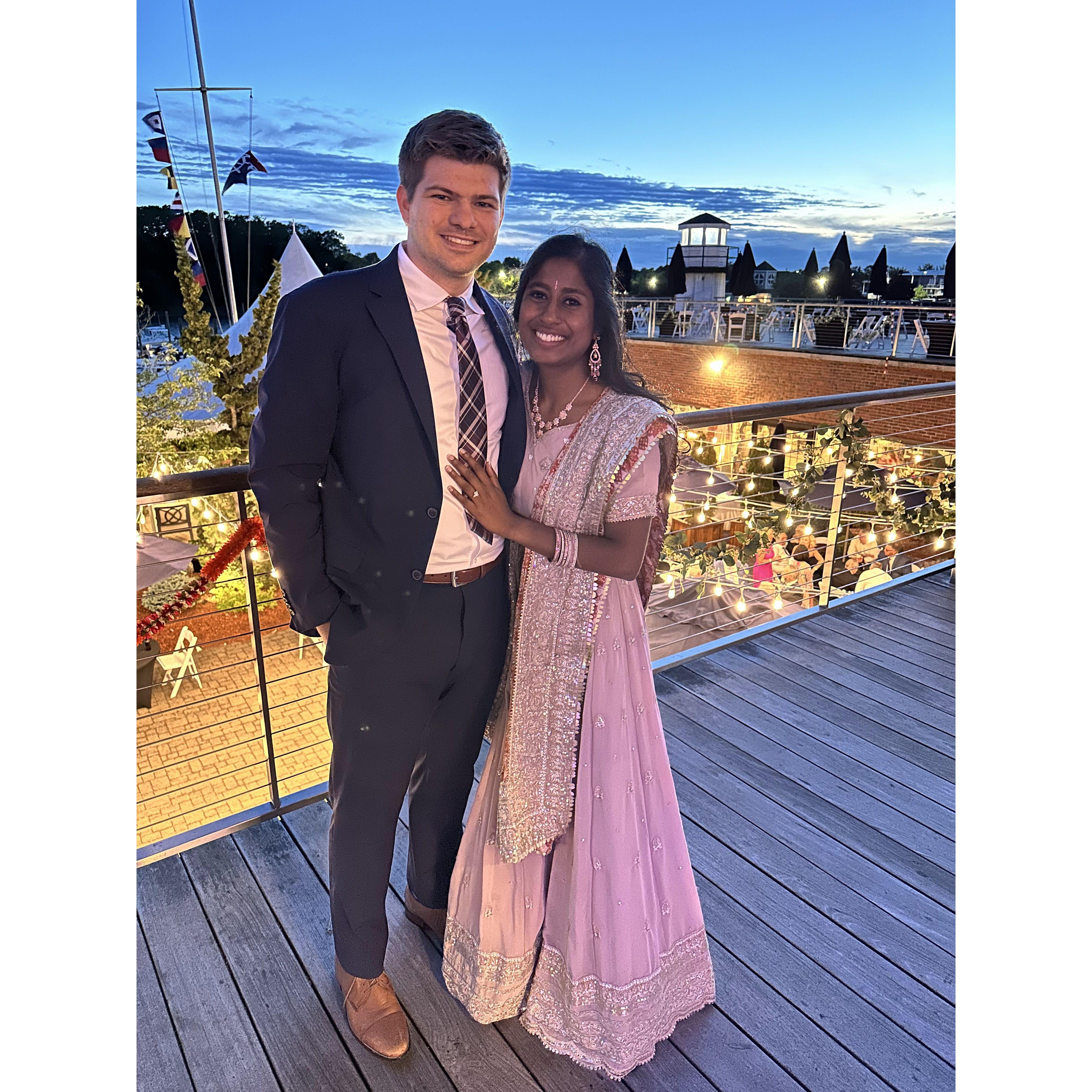 At Senthuran's and Kasthuri's wedding (Jun 2024)