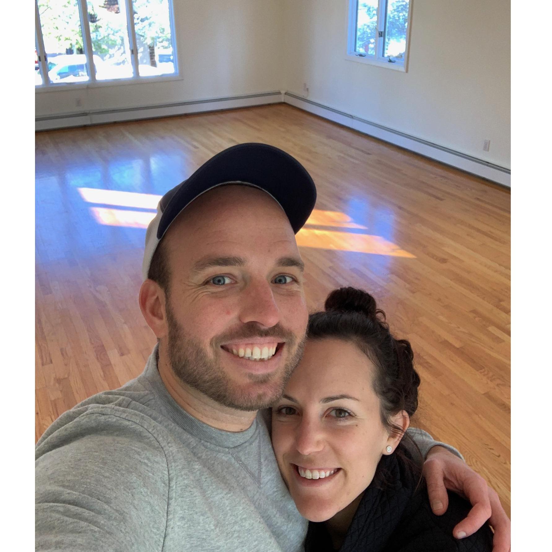 December 2019 - Our first day in our new home!